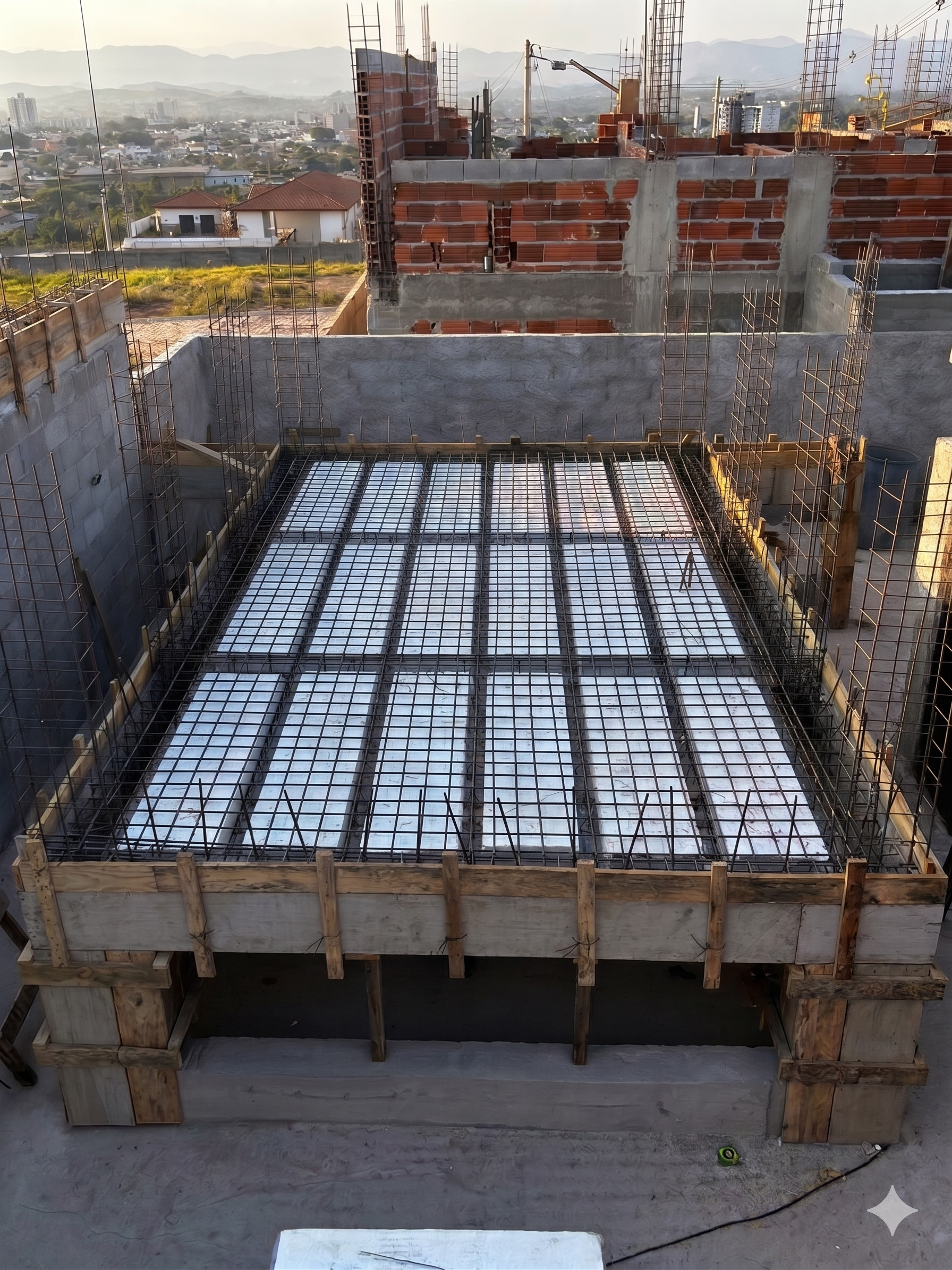 Ferragem para piscina